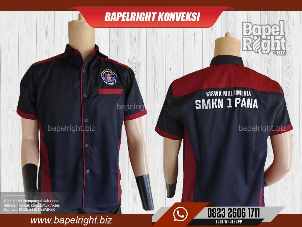Referensi Desain Baju Praktek Smk